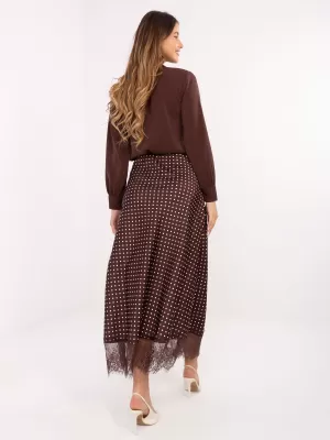 Dámská sukně RUE PARIS MI-SD-4213.52 BROWN