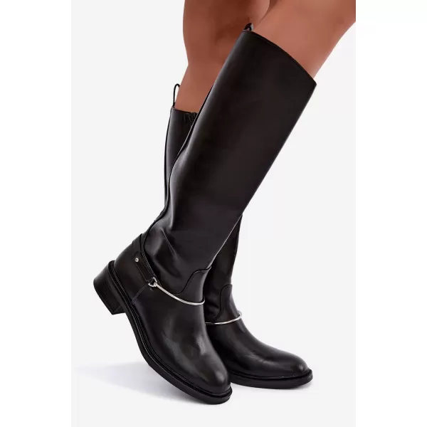 Dámské kozačky BOTO 5300 BLACK 