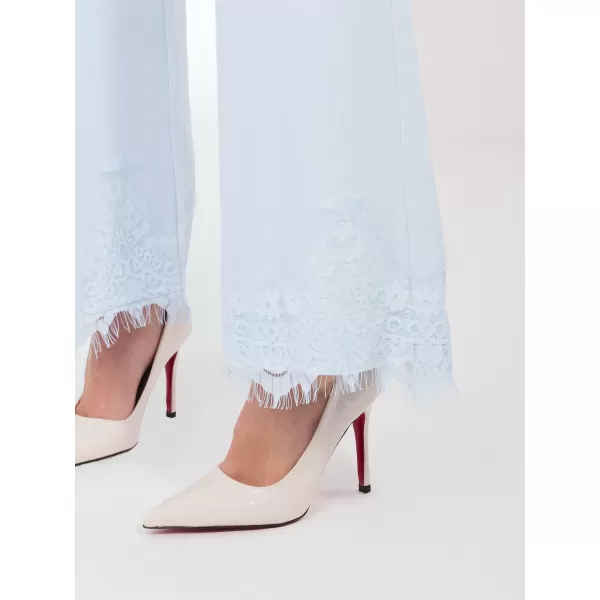  Dámské kalhoty RUE PARIS IT-SP-FL9995.57 LIGHT BLUE 