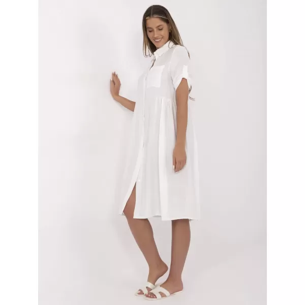  Dámské šaty ITALY MODA MI-SK-A2275.09 ECRU 