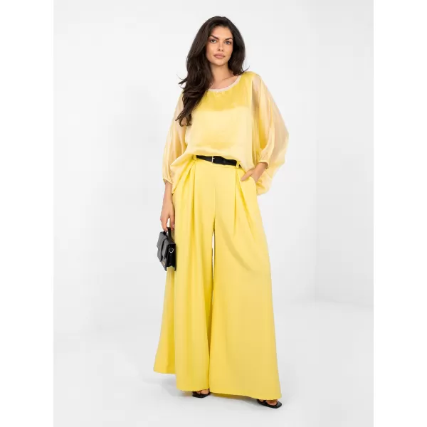  Dámská halenka ITALY MODA IT-BZ-18868.81 YELLOW 