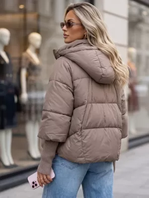 Dámská bunda DSTREET BÉŽOVÁ
