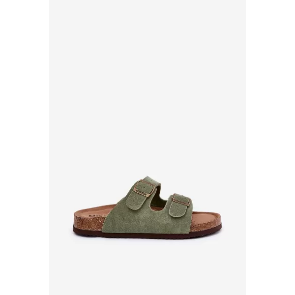  Dámské pantofle BIG STAR SHOES RR274A393 GREEN 