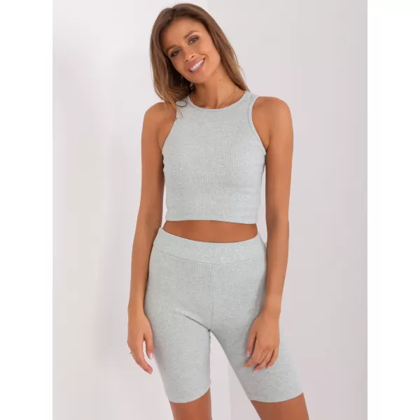  Dámský 3-dílný set MY RED LIPS EM-KMPL-831.17 GRAY-BLUE 