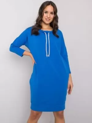 Dámské šaty RELEVANCE RV-SK-4597-1.97 DARK BLUE