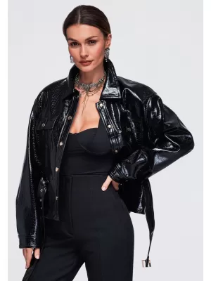 Dámská bunda OMBRE OW-JAFL-0141 BLACK