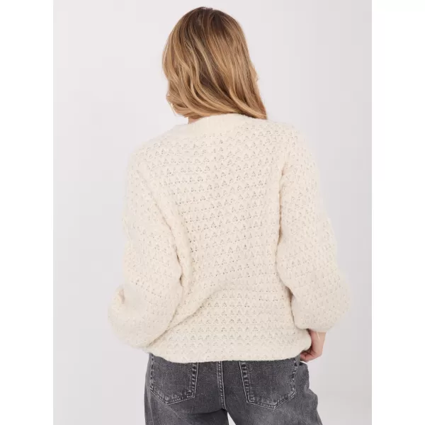  Dámský svetr ITALY MODA MI-SW-1028.22 ECRU 
