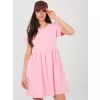 Dámské šaty RUE PARIS RV-SK-5672.03P BRIGHT PINK