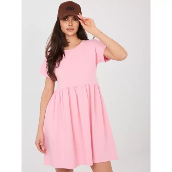  Dámské šaty RUE PARIS RV-SK-5672.03P BRIGHT PINK 
