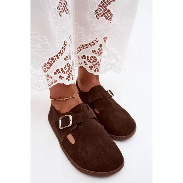  Dámské polobotky BOTO JH578 BROWN 
