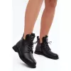 Dámské kotníkové boty D&A MK62-7034 BLACK