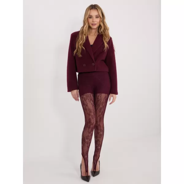  Dámské kalhoty ITALY MODA IT-SP-9955.79 BURGUNDY 