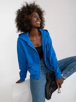 Dámská mikina BASIC FEEL GOOD B-002.06 DARK BLUE