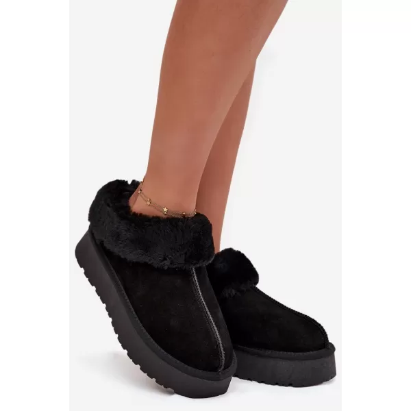  Dámské sněhule BOTO W5818 BLACK 