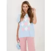 Dámské triko RELEVANCE RV-BZ-A1247.99 LIGHT BLUE