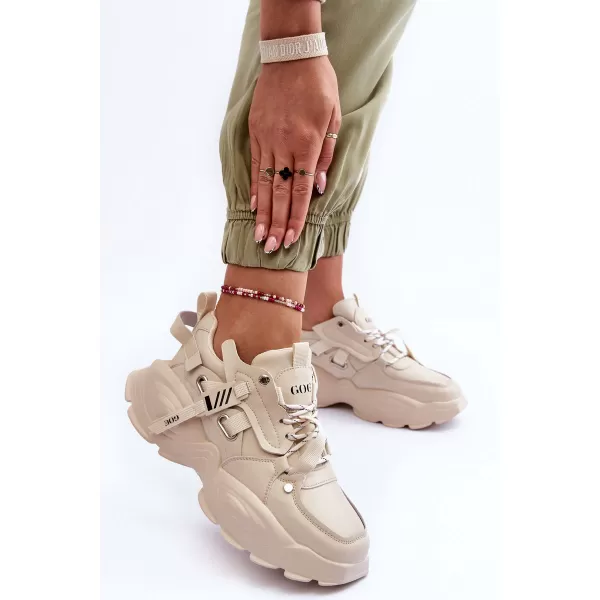 Dámské sportovní boty GOE MM2N4015 BEIGE 