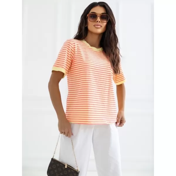  Dámské tričko RUE PARIS IT-TS-20881.85 YELLOW 