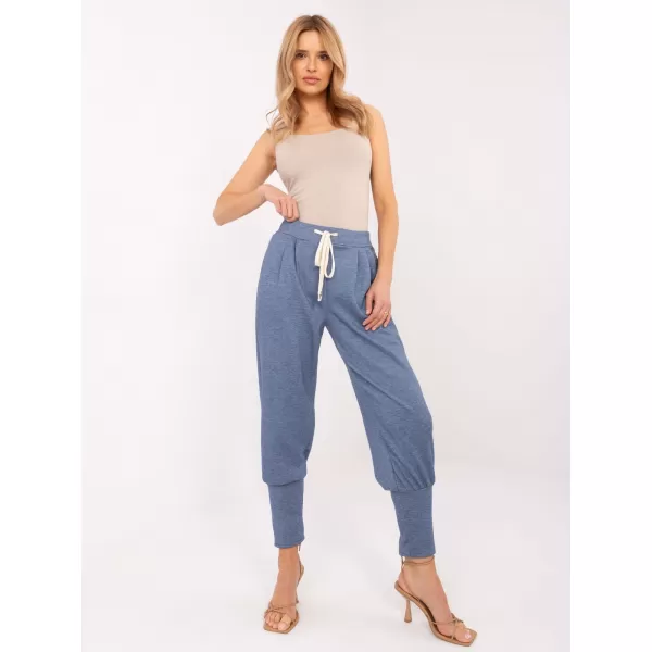  Dámské kalhoty ITALY MODA MI-SP-61700.80P DARK BLUE 