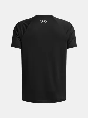 Chlapecké triko UNDER ARMOUR B TECH GRAPHIC SS 6009615-001 ČERNÁ
