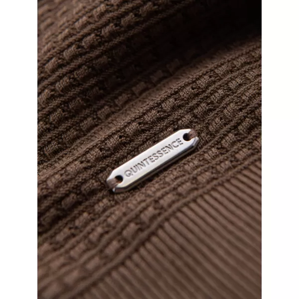  Pánské tričko OMBRE OM-TSCT-0303 LIGHT BROWN 