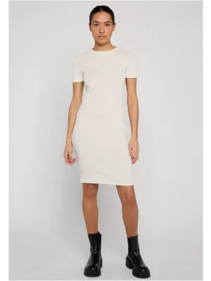 Dámské šaty URBAN CLASSICS TB8275 WHITE/SAND