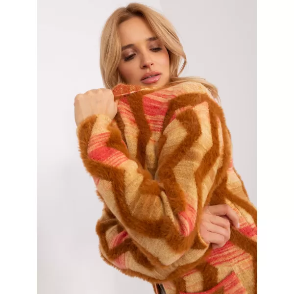  Dámský svetr WOOL FASHION ITALIA AT-SW-234701.34 CAMEL 