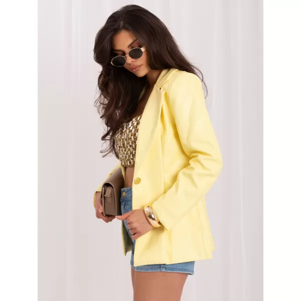  Dámská bunda RUE PARIS IT-MA-FL10090.81 BRIGHT YELLOW 