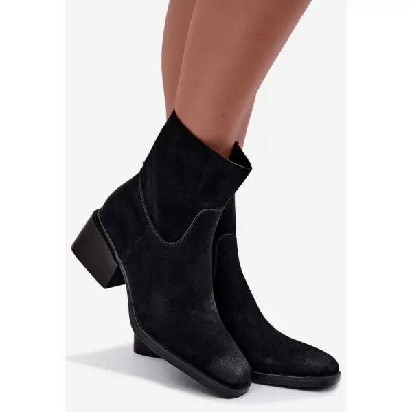  Dámské kotníkové boty BOTO 9624 BLACK 