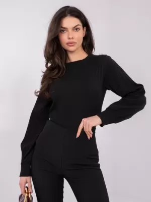 Dámská halenka RUE PARIS RV-BZ-A1052.00 NOIRE