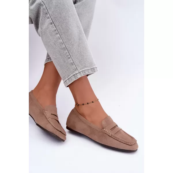  Dámské mokasíny BOTO D-307 BEIGE 