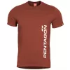 Pánské triko PENTAGON AGERON PENTAGON VERTICAL K09012-PV-74 MAROON RED