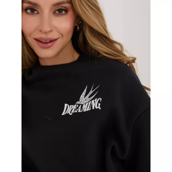  Dámská mikina SUBLEVEL D10600T02568H GRAPHITE 