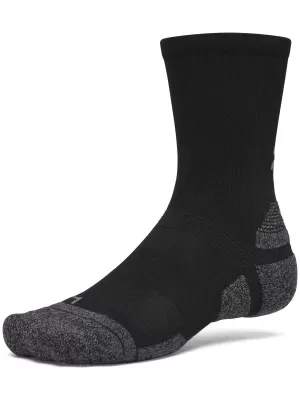 Ponožky UNDER ARMOUR UA PERF TECH PRO 3PK CREW 1386246-008 ČERNÁ