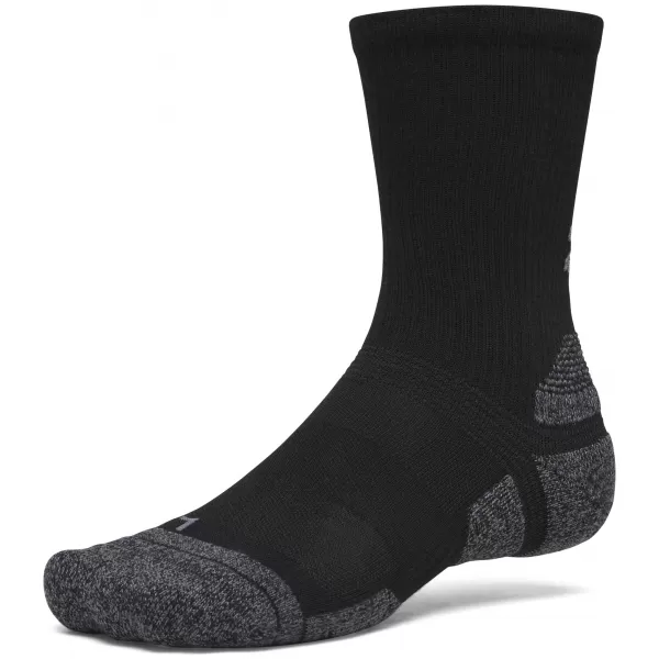  Ponožky UNDER ARMOUR UA PERF TECH PRO 3PK CREW 1386246-008 ČERNÁ 