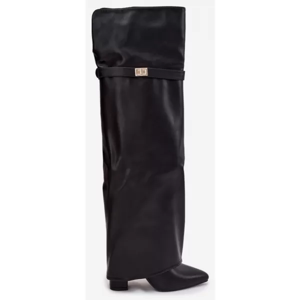  Dámské kozačky BOTO CLS-593 BLACK 