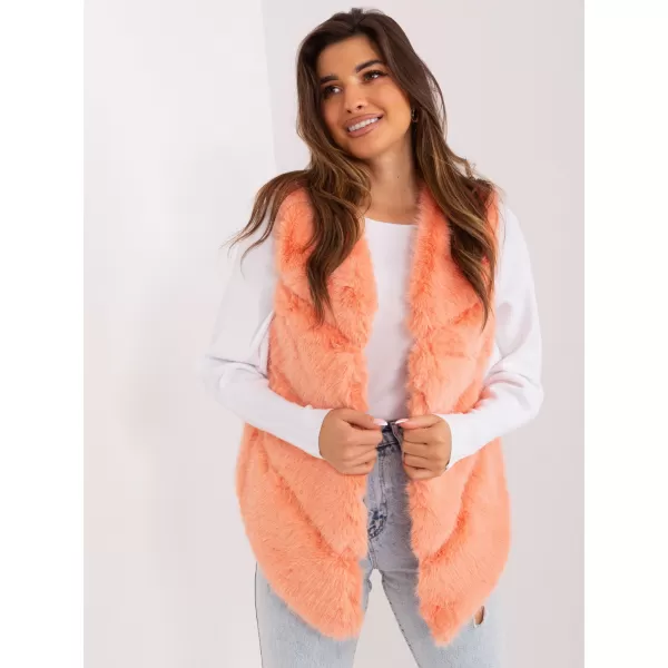  Dámská vesta WOOL FASHION ITALIA AT-KZ-2349.00P PEACH 