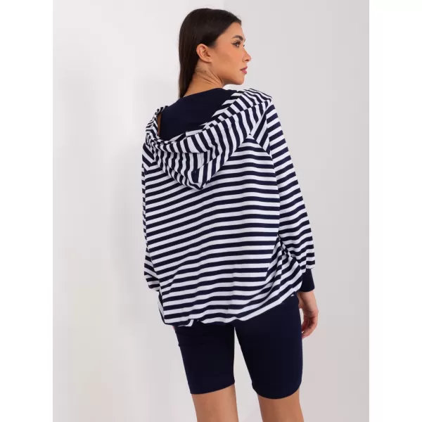  Dámský 3-dílný set MY RED LIPS EM-KMPL-828.14 WHITE-NAVY 