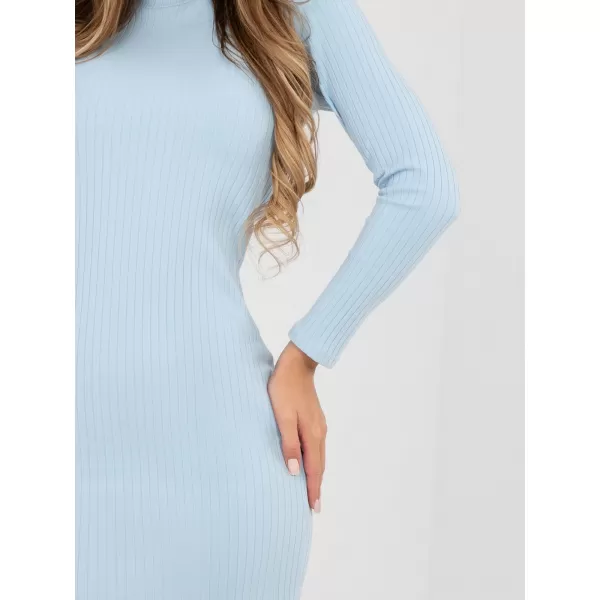  Dámské šaty RUE PARIS RV-SK-A1049.27 LIGHT BLUE 