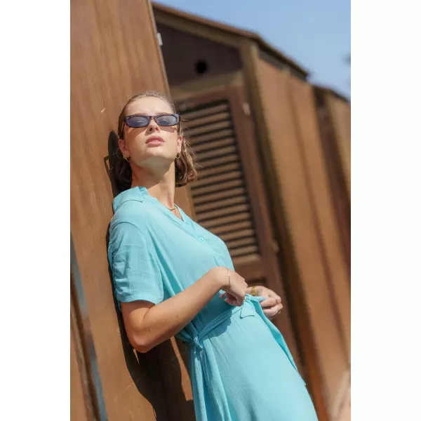  Dámské šaty NORDBLANC DIANE NBSLD8245 MODRÁ 