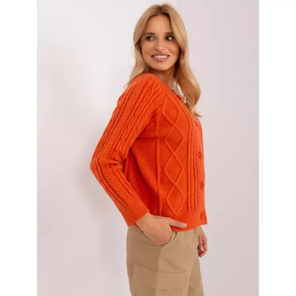  Dámský svetr WOOL FASHION ITALIA AT-SW-2346-2.99P ORANGE 