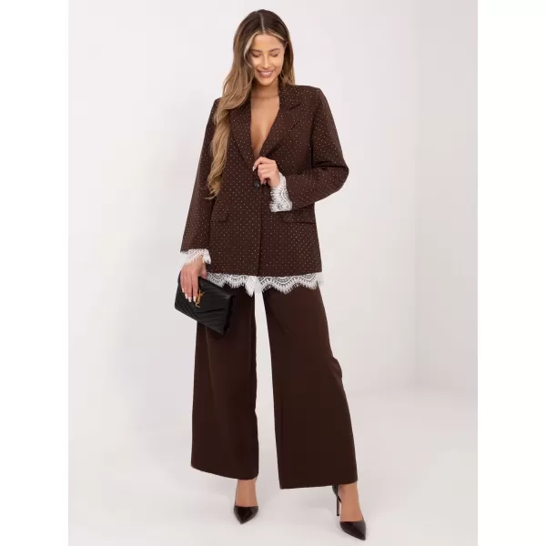  Dámská bunda ITALY MODA IT-MA-FL9916-2.12P BROWN 