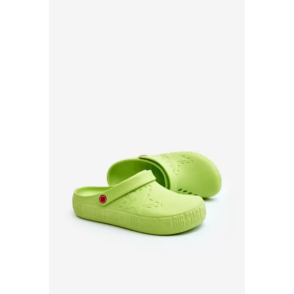  Pánské nazouváky BIG STAR SHOES II175005 GREEN 