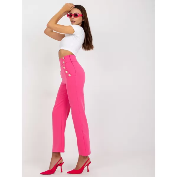  Dámské kalhoty ITALY MODA DHJ-SP-16008.01X DARK PINK 