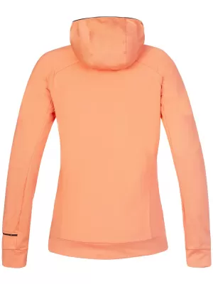Dámská mikina HANNAH ELI HOODY APRICOT WASH MEL