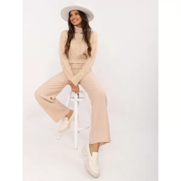  Dámský svetr WOOL FASHION ITALIA AT-SW-23445.00 BEIGE 