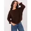 Dámský svetr ITALY MODA MI-SW-2912.10X DARK BROWN
