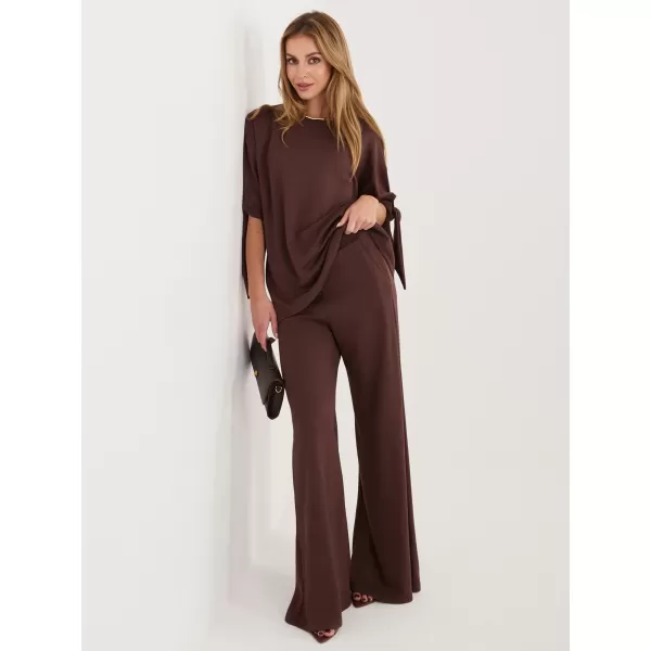 Dámský komplet RELEVANCE RV-KMPL-A1238.50 DARK BROWN 
