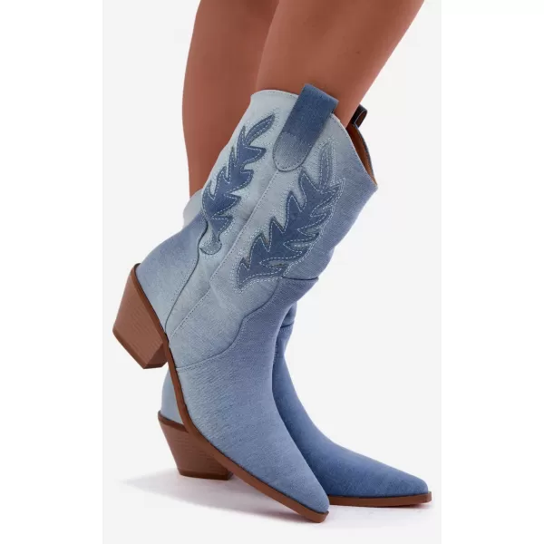 Dámské kovbojky BOTO C-331 DENIM BLUE 