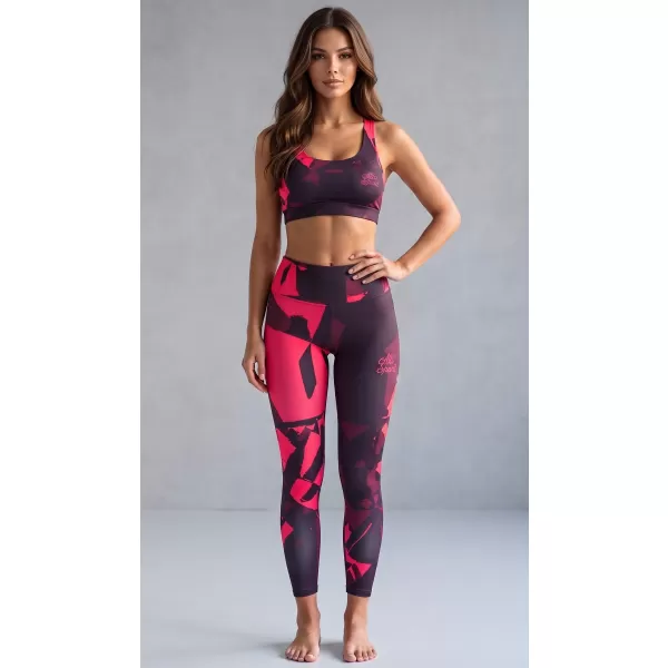  Dámské dlouhé legíny premium (nové velikosti) ALTISPORT VOJ/ALW080LEG05 WINE-RED 