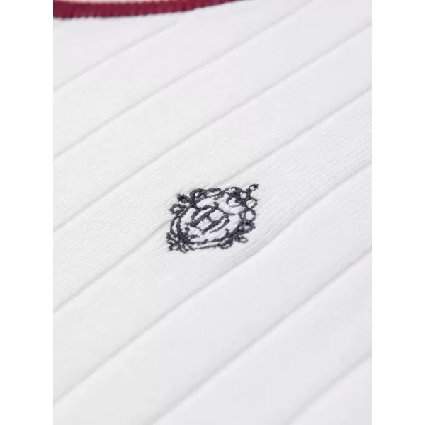  Pánské triko OMBRE OM-TSCT-0266 WHITE 